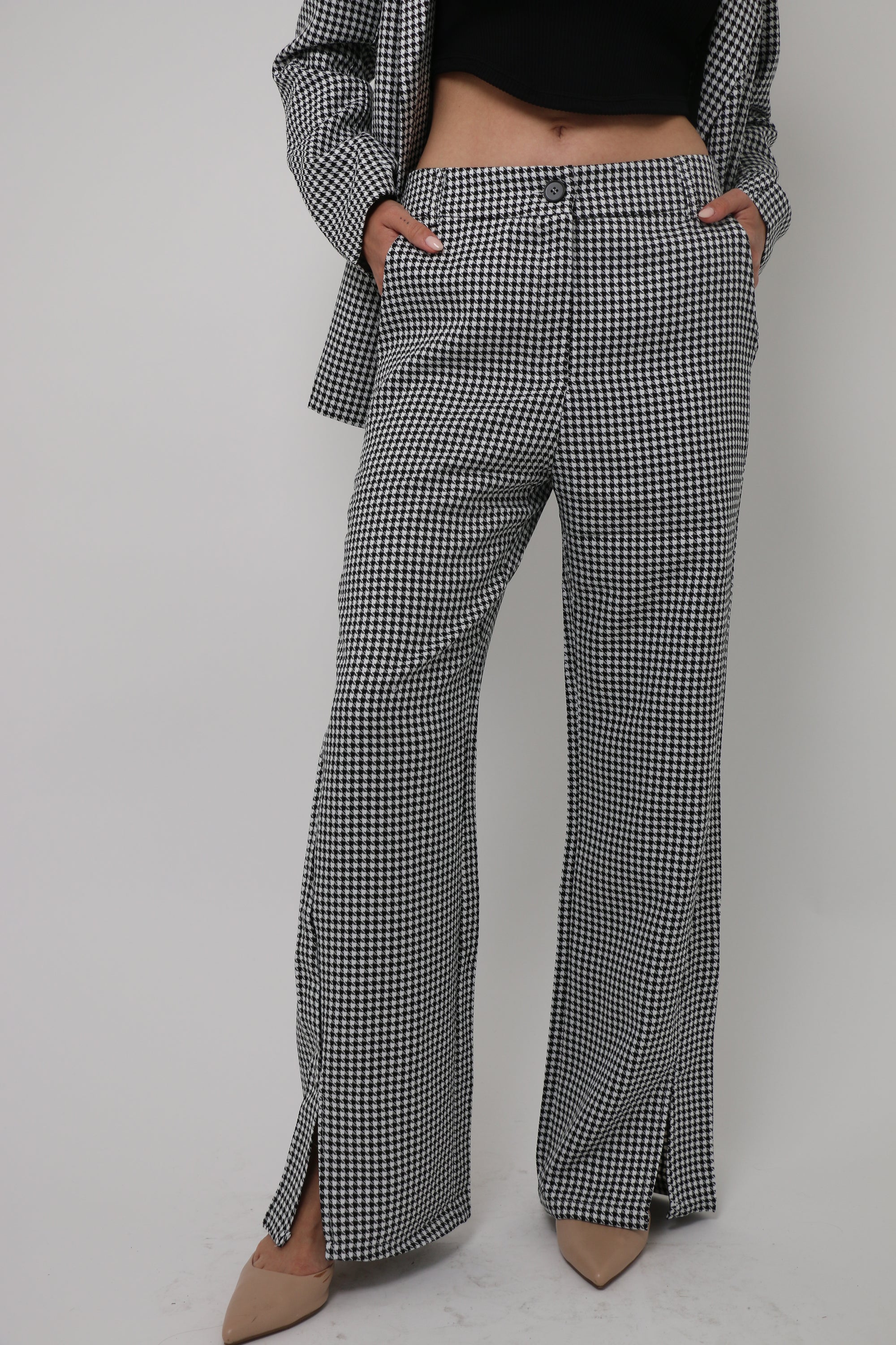Toddy Houndstooth Pants